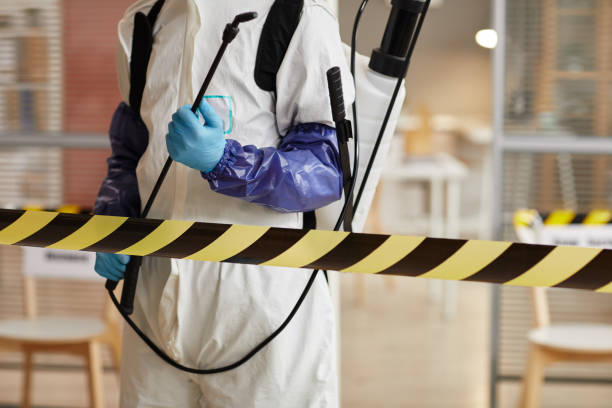 Professional Biohazard Cleanup technician working in Plainview, TX